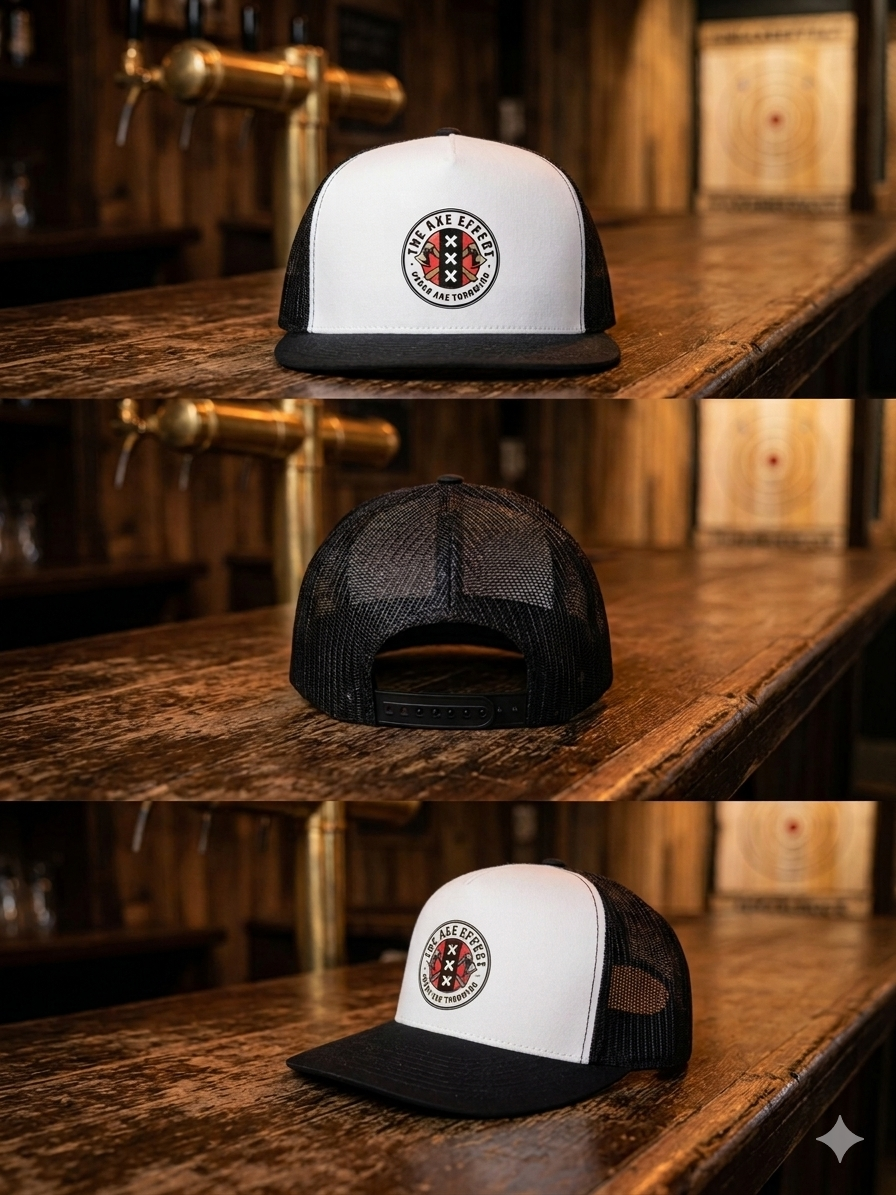 The Axe Effect Snapback B&W