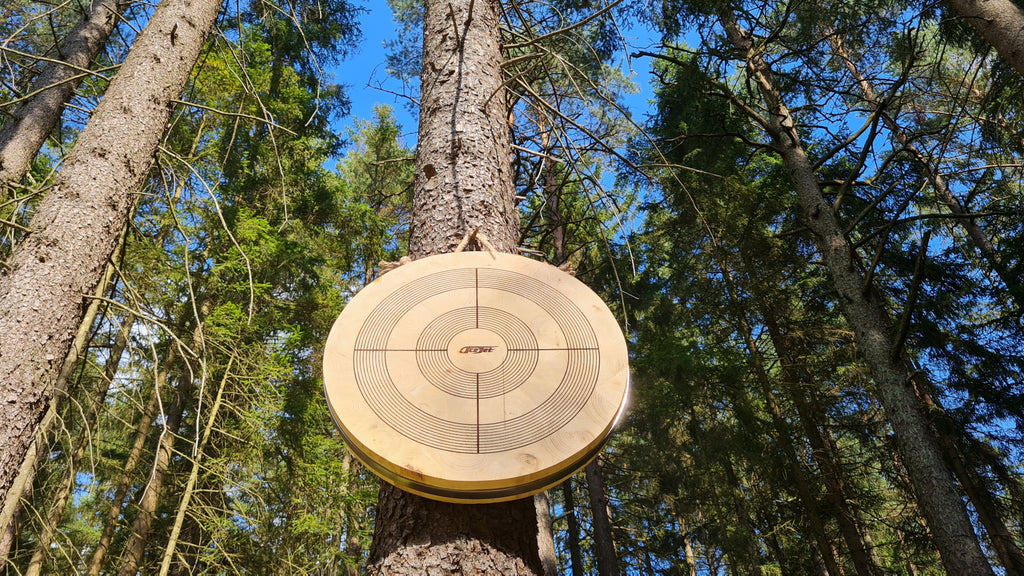 ACEJET Competition Endgrain Target – Officieel Wedstrijd Werpdoel Ø50 cm