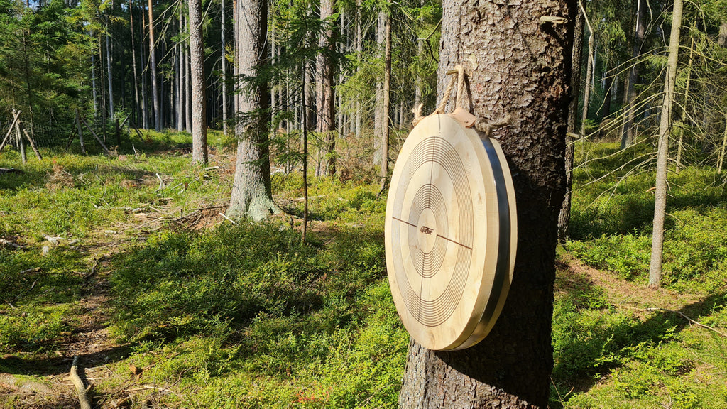 ACEJET Competition Endgrain Target – Officieel Wedstrijd Werpdoel Ø50 cm