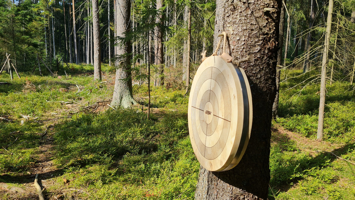 ACEJET Competition Endgrain Target – Officieel Wedstrijd Werpdoel Ø50 cm