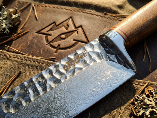 Hammerman Chef Knife | Premium San Mai Damascus Staal