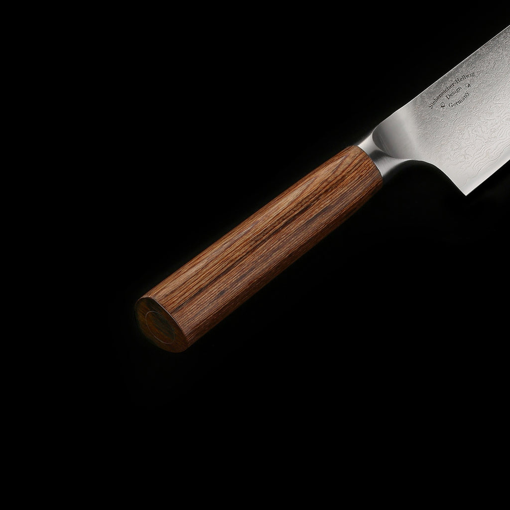 PUMA IP Santokumes 18 cm – VG-10 Damaststaal met Pakkahouten Heft