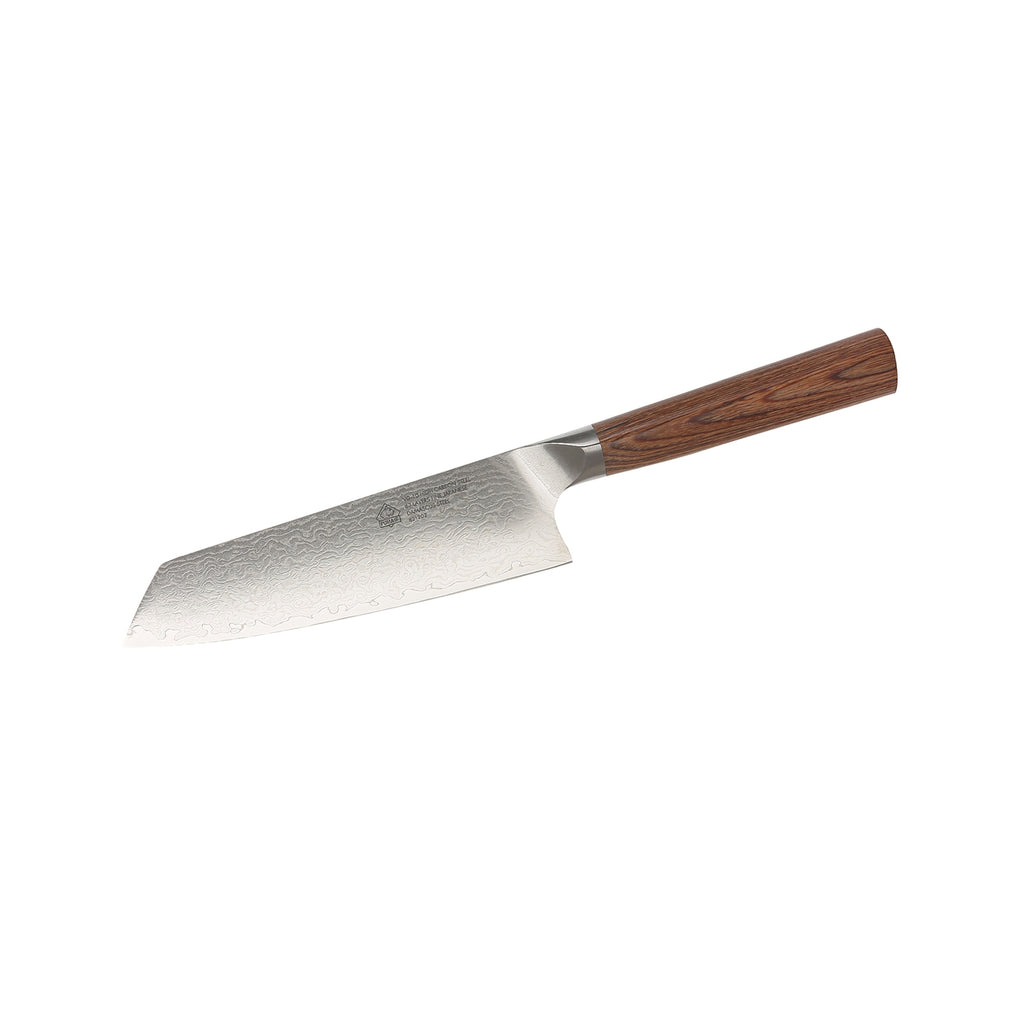 PUMA IP Santokumes 18 cm – VG-10 Damaststaal met Pakkahouten Heft
