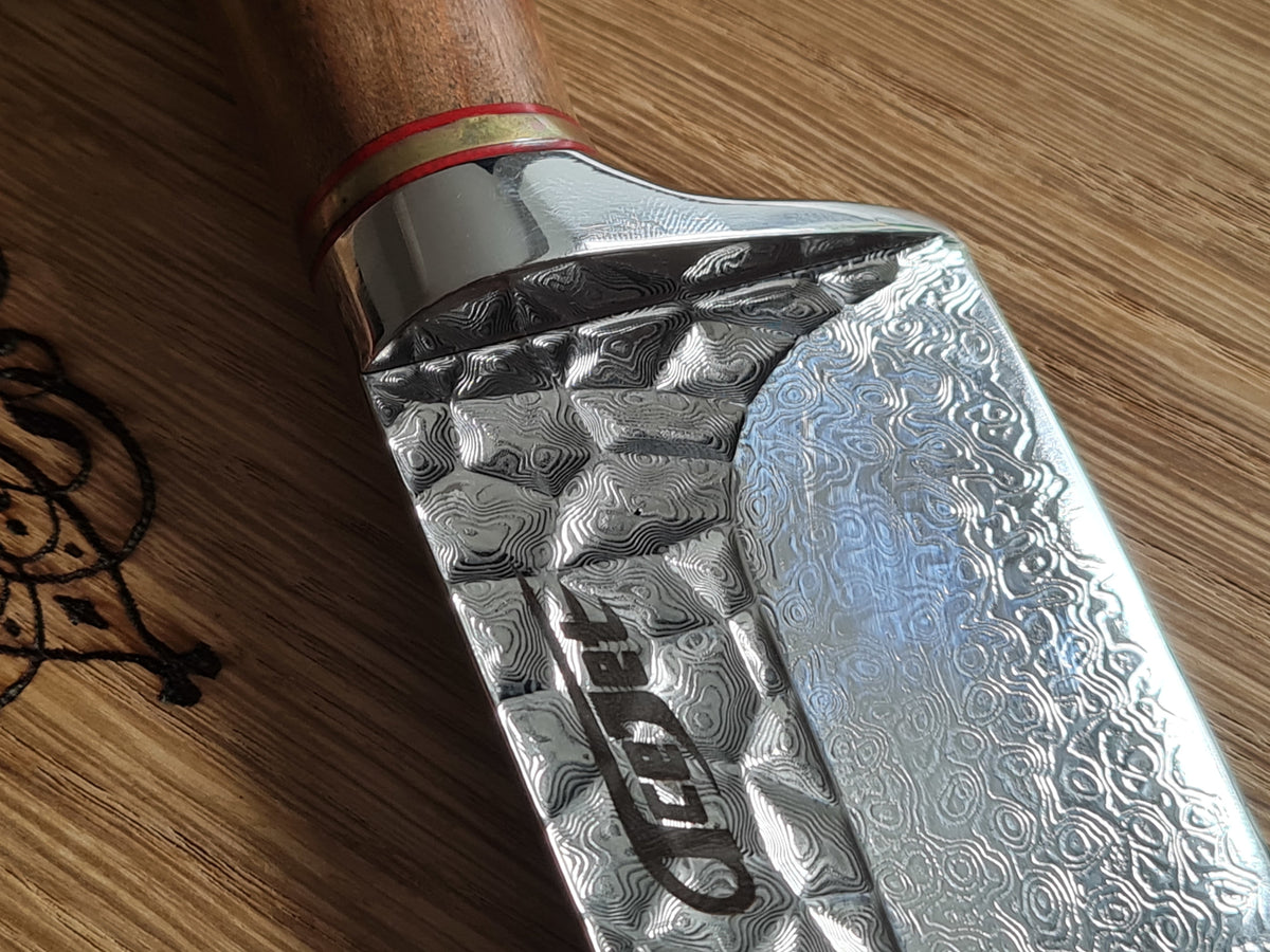 ACEJET Hammerman Santoku Chef Mes – Damascus VG-10